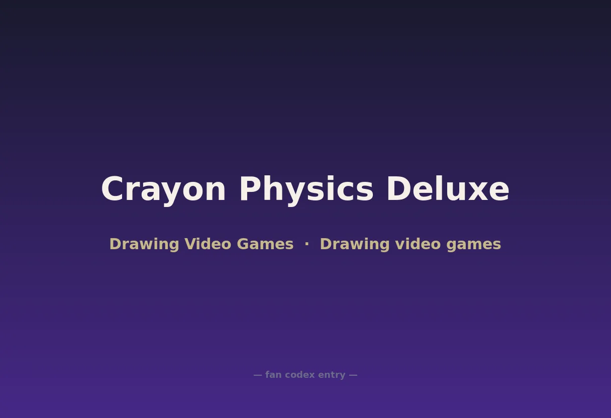 Crayon Physics Deluxe