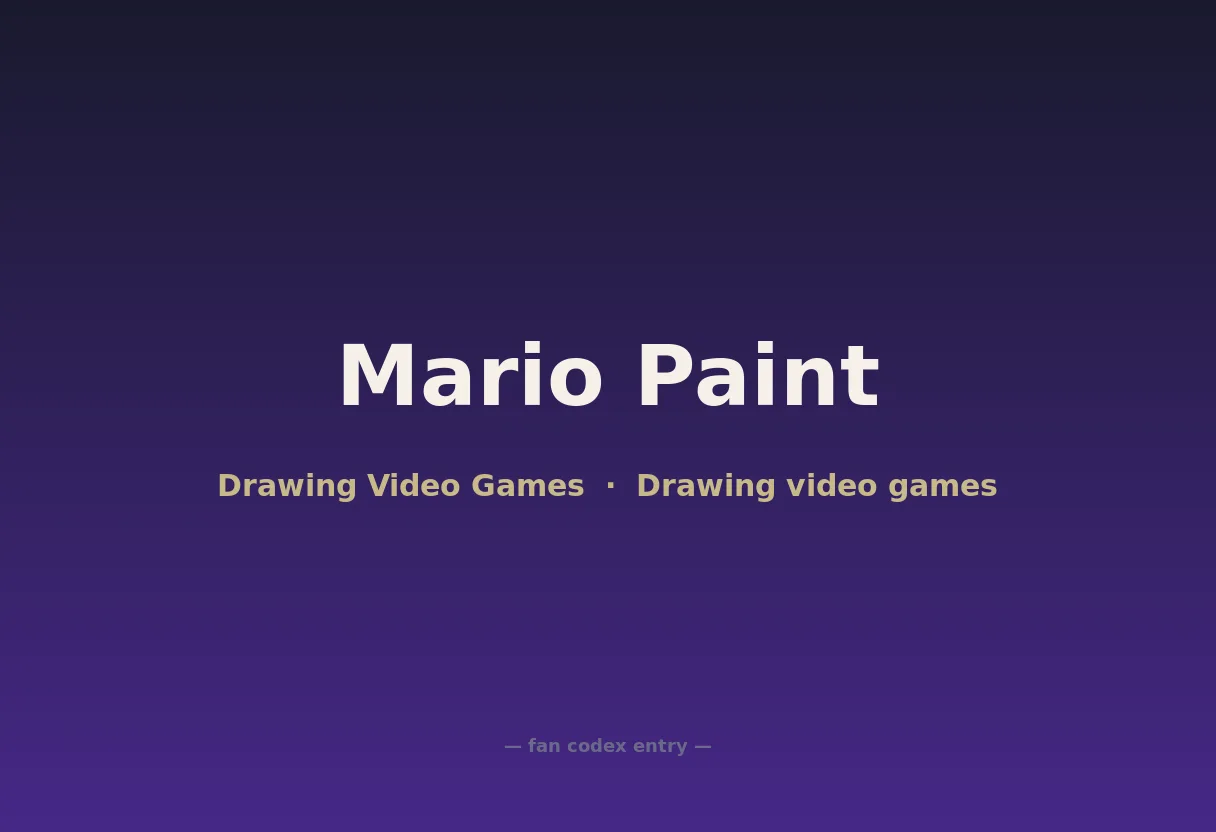 Mario Paint