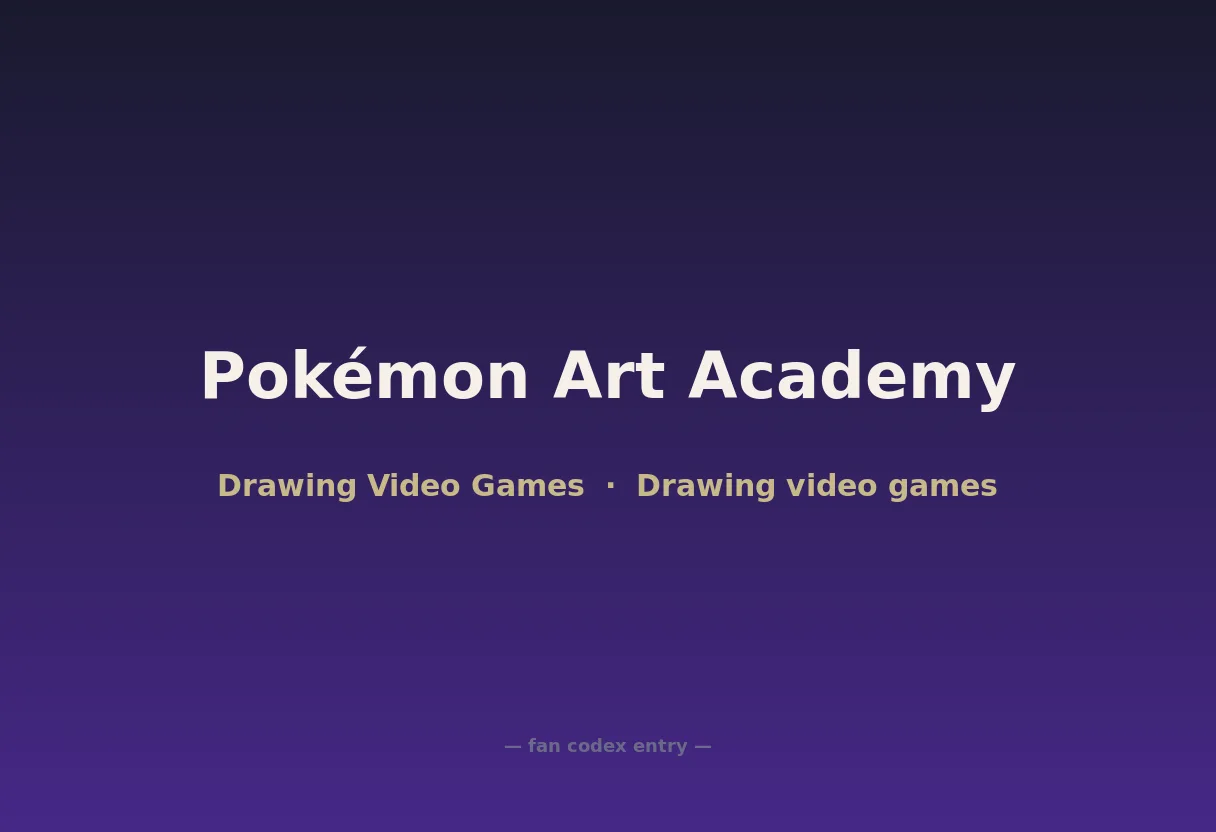 Pokémon Art Academy