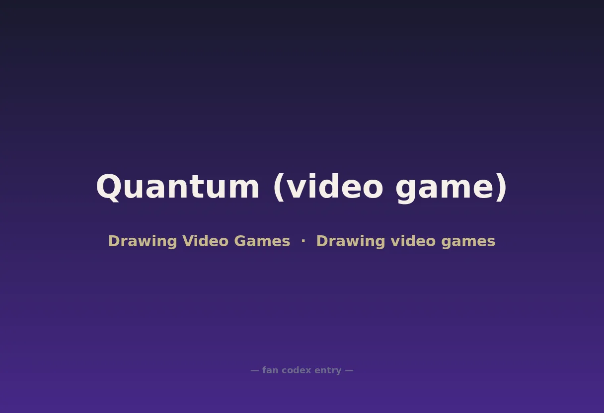 Quantum (video game)